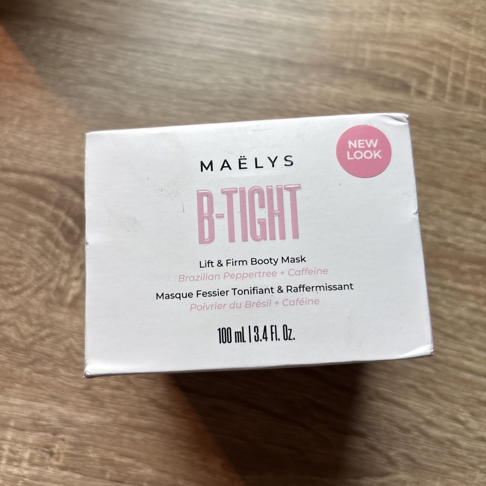 Maelys Cosmetics B-Tight Lift and Firm Booty Mask Moisturizer - 3.4 oz NEW W/BOX
